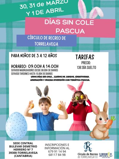 DIAS SIN COLE PASCUA 30-03-2026