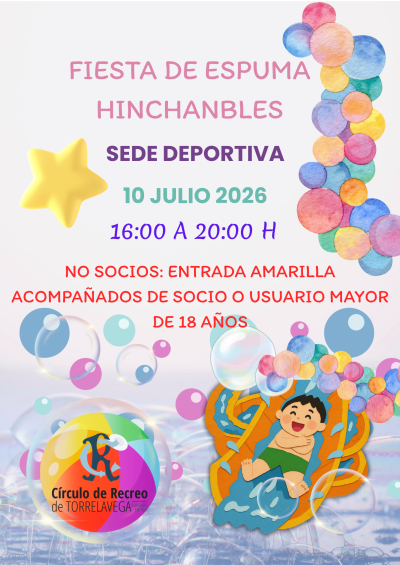 FIESTA HINCHABLES Y ESPUMA 07-07-2026)