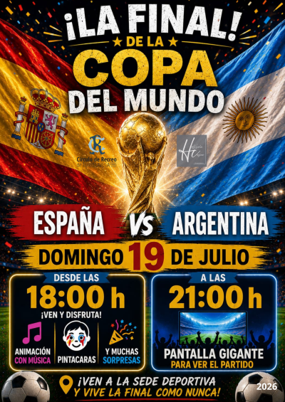 FINAL DE LA COPA DEL MUNDO