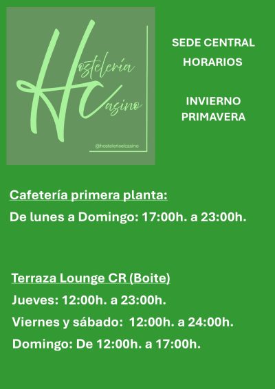Hostelería del Casino horarios 11-02-2026 nuevo horario_page-0001