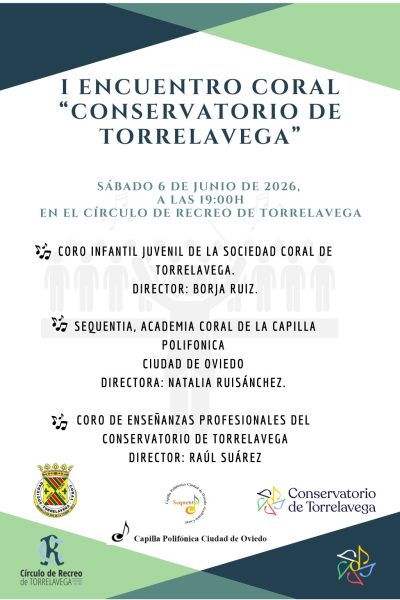 I Encuentro Coral del Conservatorio de Torrelavega 6-06-2026