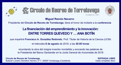 Invitación Conferencia LTQ Círculo de Recreo - marco
