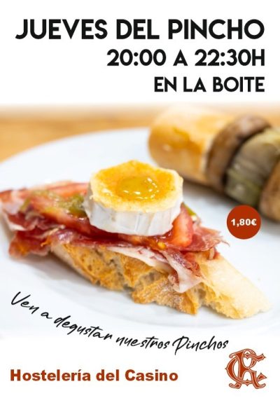 JUEVES DE PINCHOS TERRAZA LOUNGE CR 30-10-2025