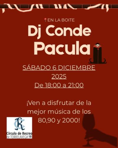 SEDE CENTRAL DJ PACULA 06-12-2025 Terraza Lounge CR