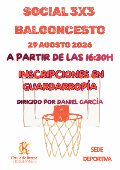 SOCIAL 3X3 BALONCESTO(25-08-2026)