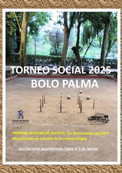 SOCIAL BOLO PALMA 2025