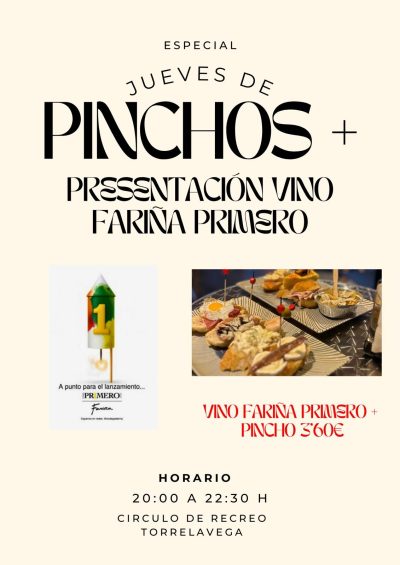eventos jbv especial jueves pinchos 20-11-2025